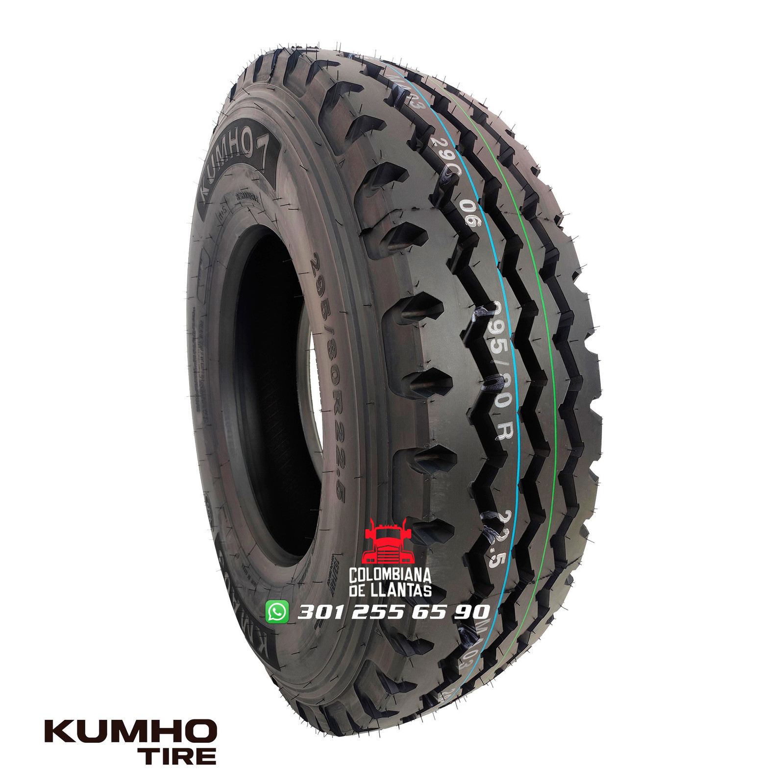 KUMHO KMA03 295 80 R22.5