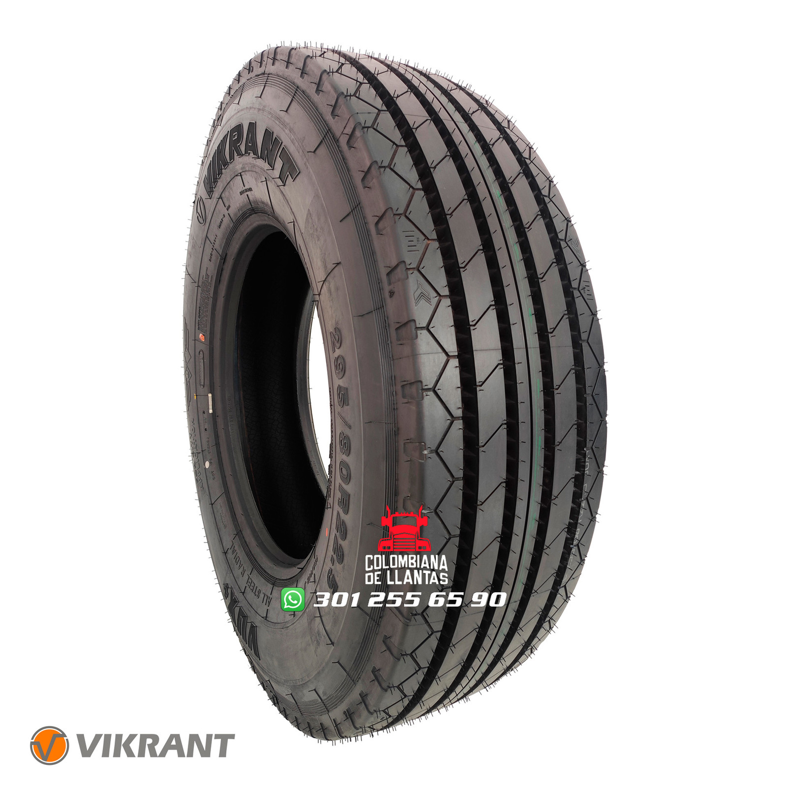 VIKRANT VUX+ 295 80 R22.5