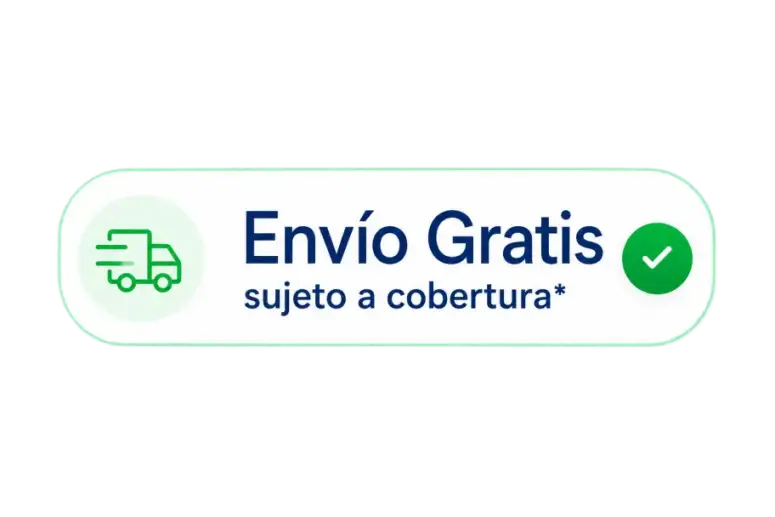 Envío gratis sujeto a cobertura